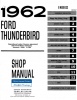 1962-1963 Ford Thunderbird Repair Manual